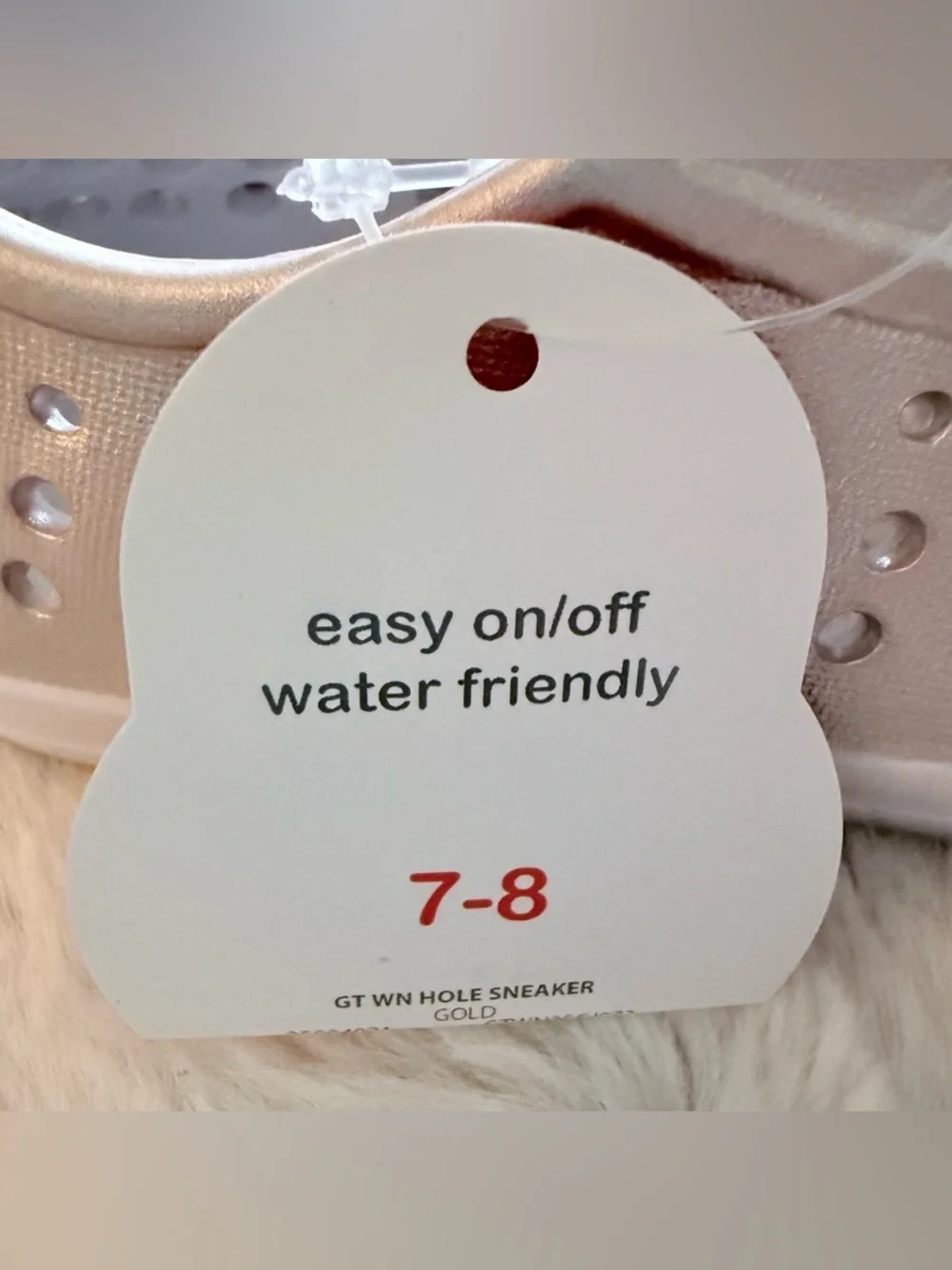 NWT Wonder Nation lightweight water shoes size 7/8 unisex